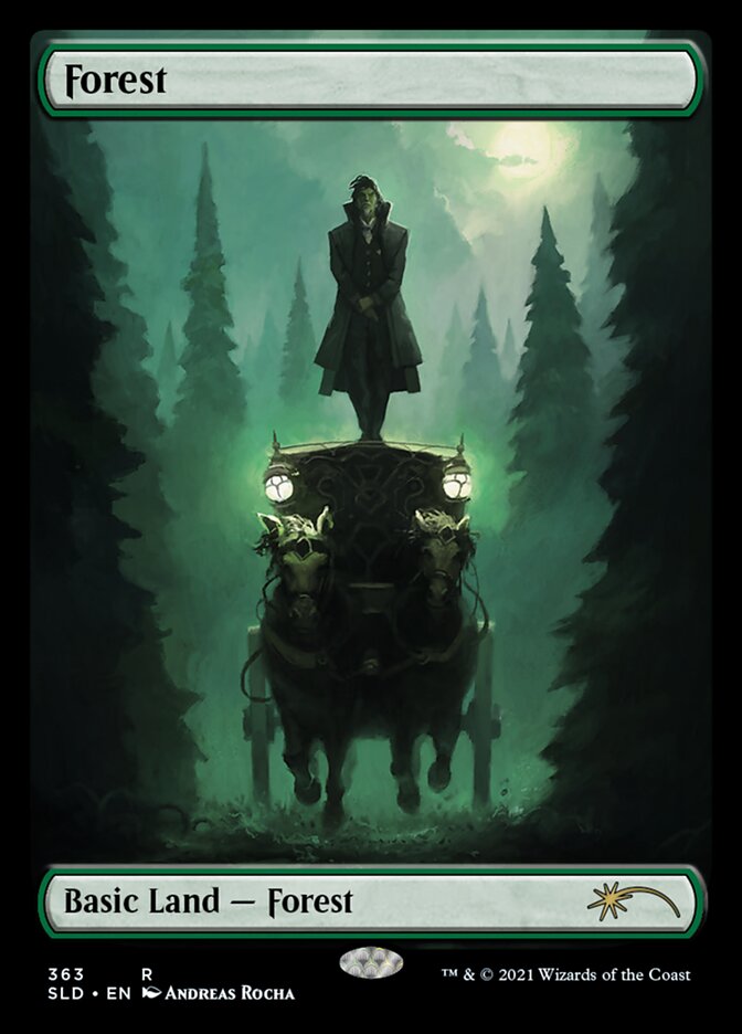 Magic the Gathering Card - Forest - MTG Circle
