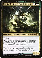 Magic the Gathering Card - Mazirek, Kraul Death Priest - MTG Circle