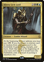 Magic the Gathering Card - Kheru Lich Lord - MTG Circle