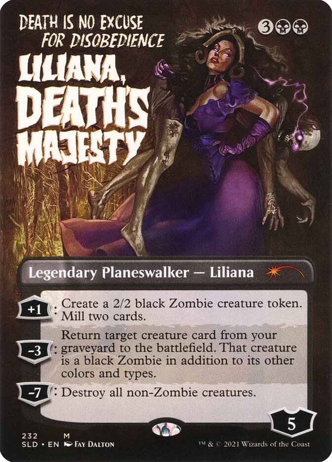 Magic the Gathering Card - Liliana, Death's Majesty - MTG Circle