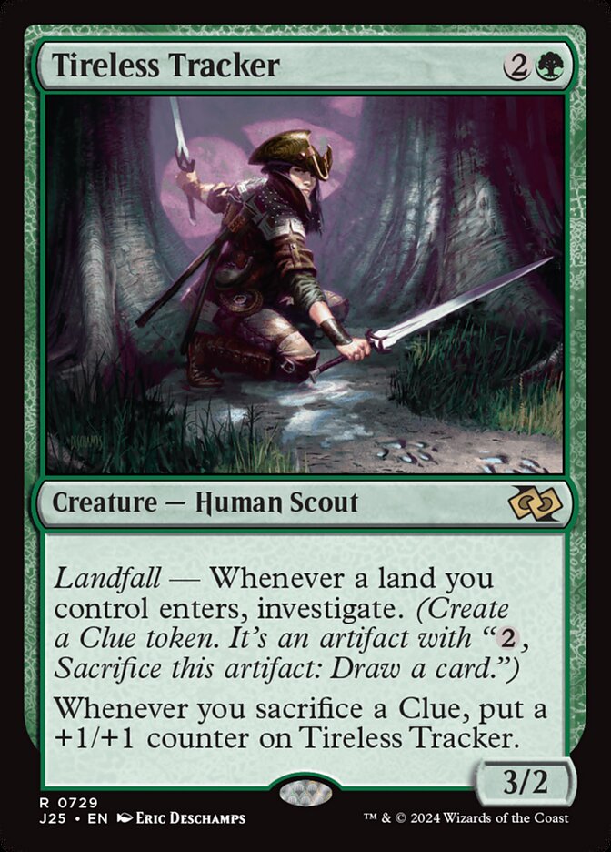 Magic the Gathering Card - Tireless Tracker - MTG Circle