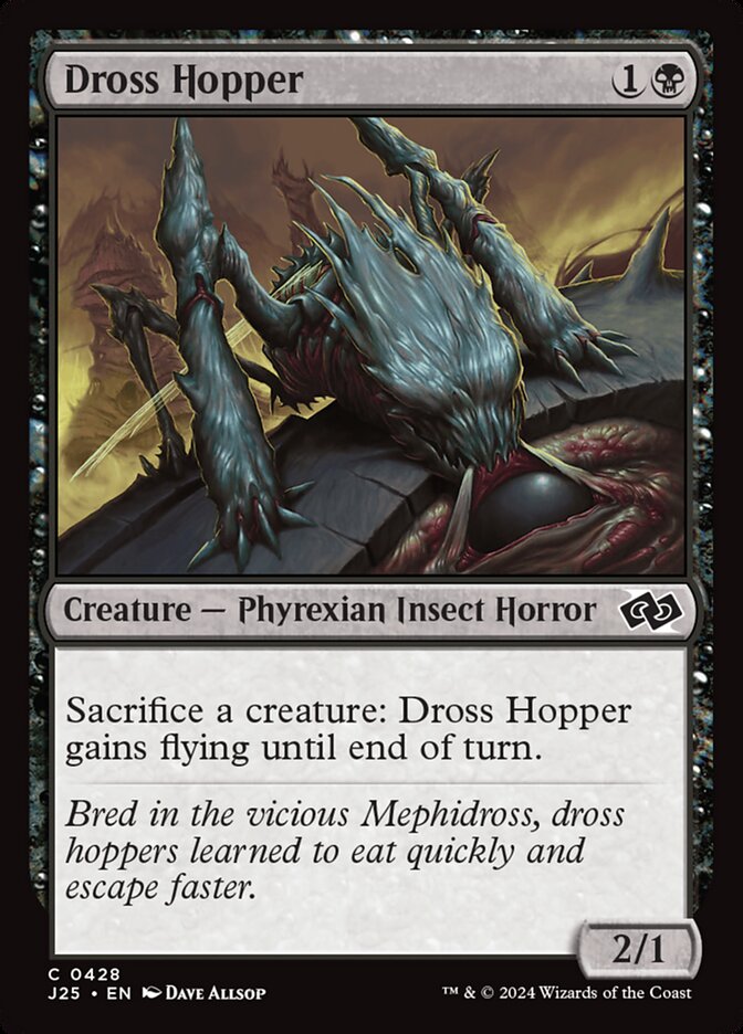 Magic the Gathering Card - Dross Hopper - MTG Circle