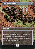 Magic the Gathering Card - Contagion Engine - MTG Circle