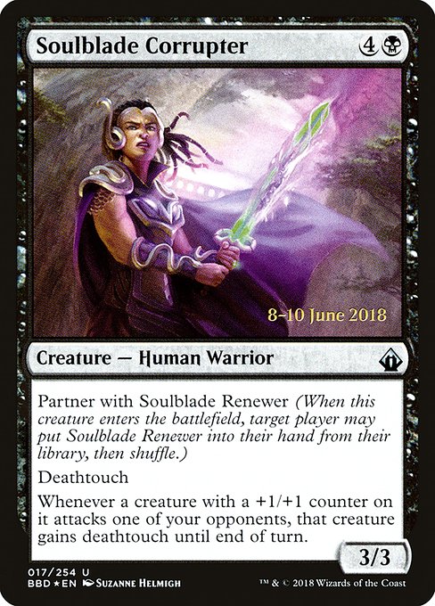 Magic the Gathering Card - Soulblade Corrupter - MTG Circle