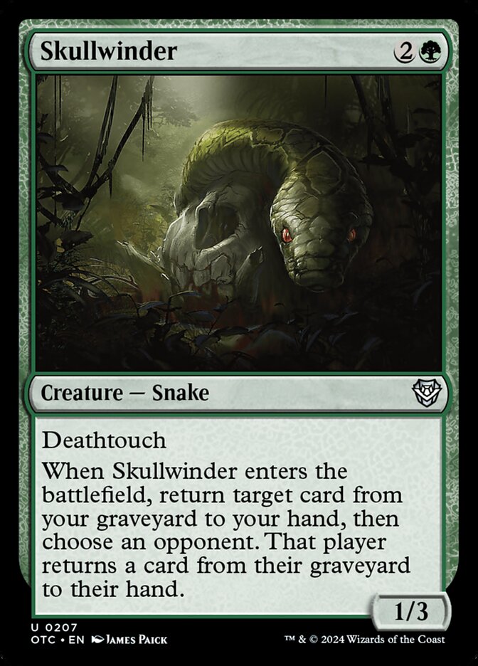 Magic the Gathering Card - Skullwinder - MTG Circle
