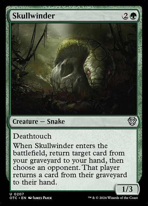 Magic the Gathering Card - Skullwinder - MTG Circle
