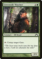 Magic the Gathering Card - Greenside Watcher - MTG Circle