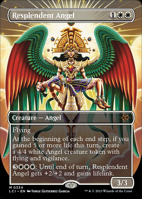 Magic the Gathering Card - Resplendent Angel - MTG Circle