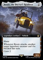Magic the Gathering Card - Bessie, the Doctor's Roadster - MTG Circle
