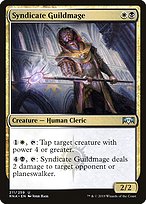 Magic the Gathering Card - Syndicate Guildmage - MTG Circle