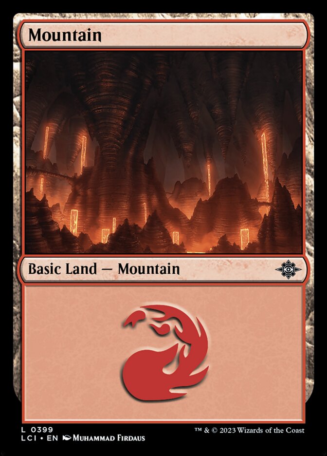 Magic the Gathering Card - Mountain - MTG Circle