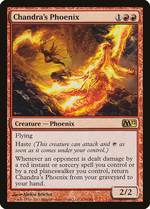 Magic the Gathering Card - Chandra's Phoenix - MTG Circle