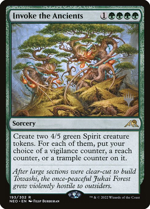 Magic the Gathering Card - Invoke the Ancients - MTG Circle