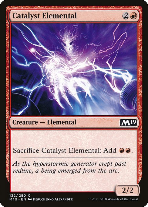 Magic the Gathering Card - Catalyst Elemental - MTG Circle