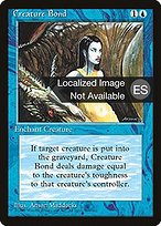 Magic the Gathering Card - Creature Bond - MTG Circle