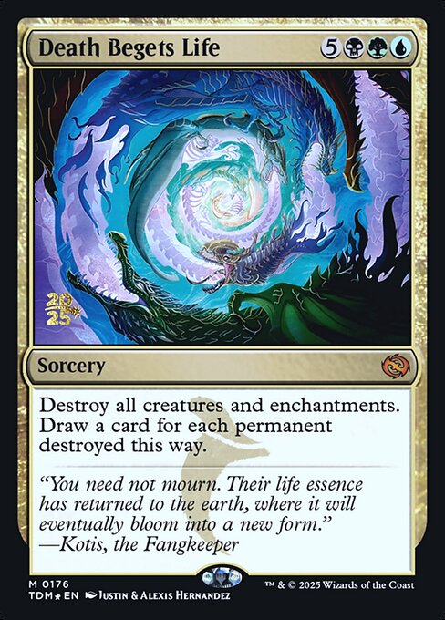 Magic the Gathering Card - Death Begets Life - MTG Circle