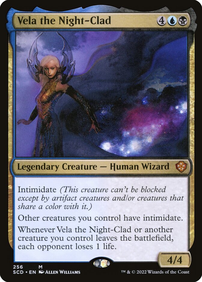 Magic the Gathering Card - Vela the Night-Clad - MTG Circle