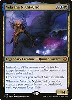 Magic the Gathering Card - Vela the Night-Clad - MTG Circle