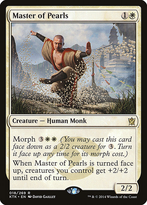 Magic the Gathering Card - Master of Pearls - MTG Circle