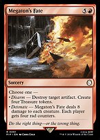 Magic the Gathering Card - Megaton's Fate - MTG Circle