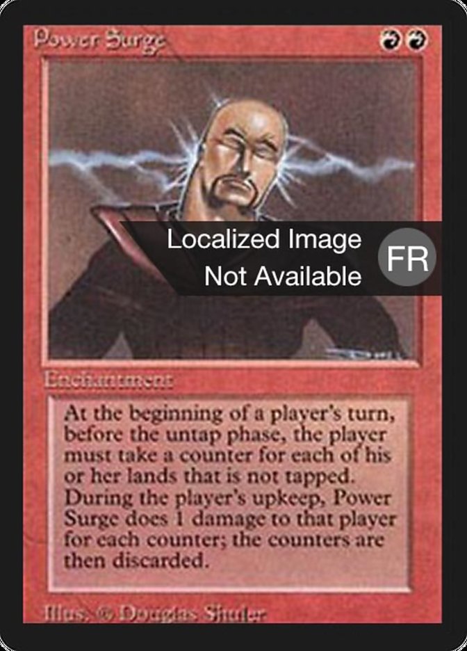 Magic the Gathering Card - Power Surge - MTG Circle