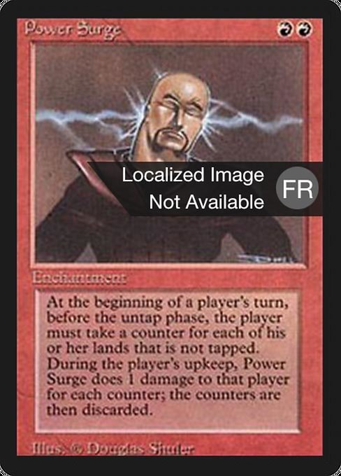 Magic the Gathering Card - Power Surge - MTG Circle