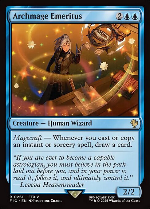 Magic the Gathering Card - Archmage Emeritus - MTG Circle