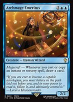 Magic the Gathering Card - Archmage Emeritus - MTG Circle
