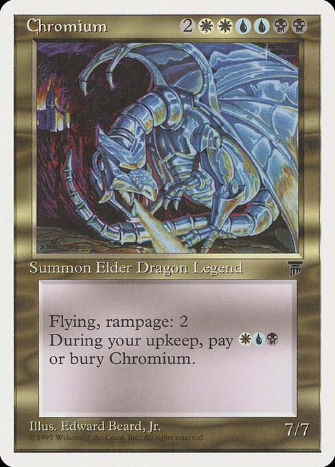 Magic the Gathering Card - Chromium - MTG Circle