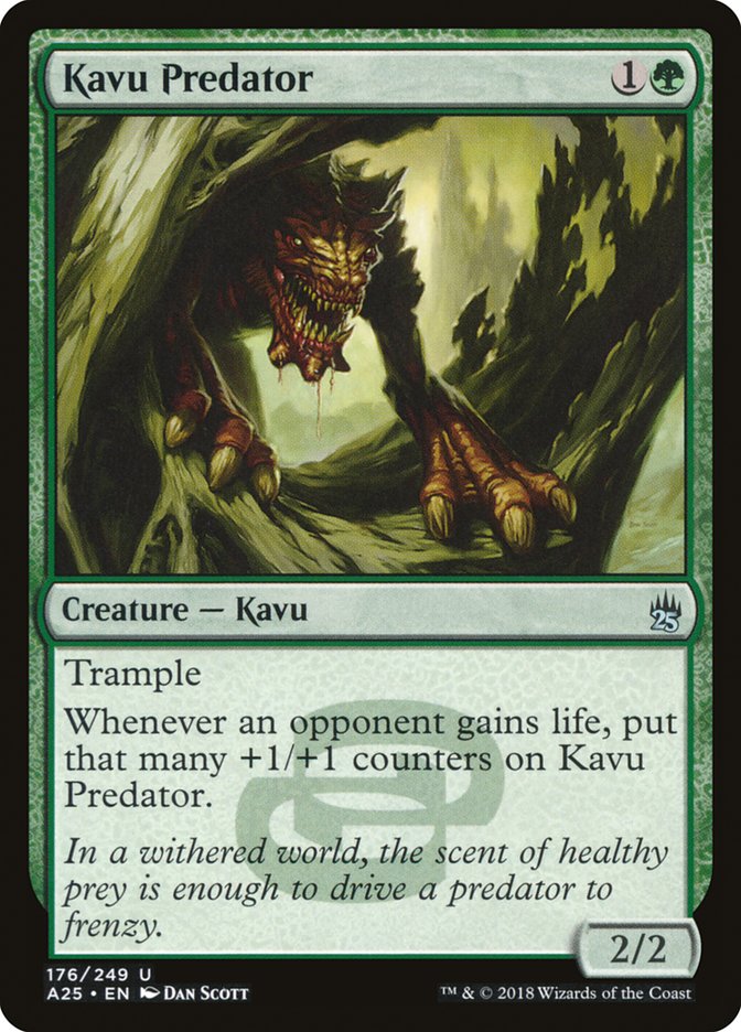 Magic the Gathering Card - Kavu Predator - MTG Circle