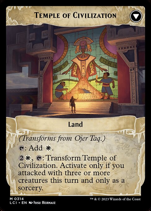 Magic the Gathering Card - Temple of Civilization - MTG Circle