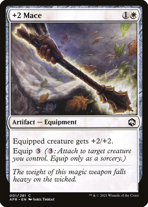 Magic the Gathering Card - +2 Mace - MTG Circle