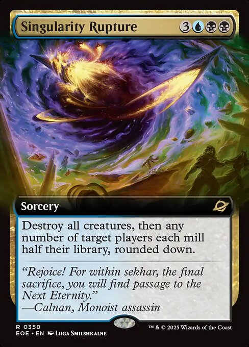 Magic the Gathering Card - Singularity Rupture - MTG Circle