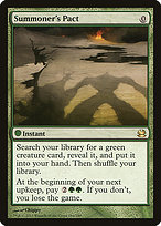 Magic the Gathering Card - Summoner's Pact - MTG Circle