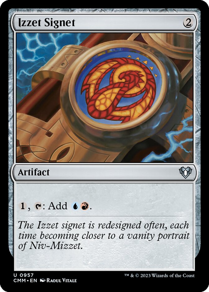 Magic the Gathering Card - Izzet Signet - MTG Circle