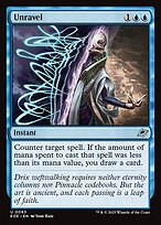 Magic the Gathering Card - Unravel - MTG Circle