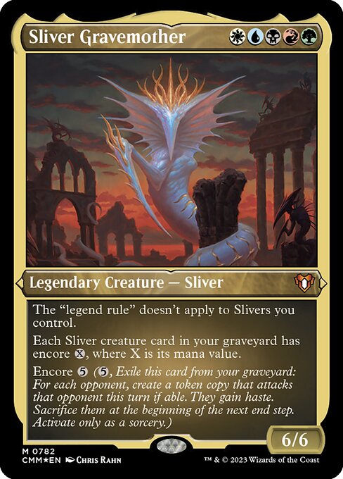 Magic the Gathering Card - Sliver Gravemother - MTG Circle