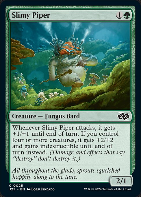 Magic the Gathering Card - Slimy Piper - MTG Circle
