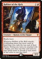 Magic the Gathering Card - Robber of the Rich - MTG Circle