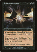 Magic the Gathering Card - Insidious Dreams - MTG Circle