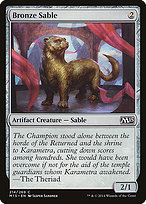 Magic the Gathering Card - Bronze Sable - MTG Circle