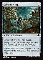 Magic the Gathering Card - Cobbled Wings - MTG Circle