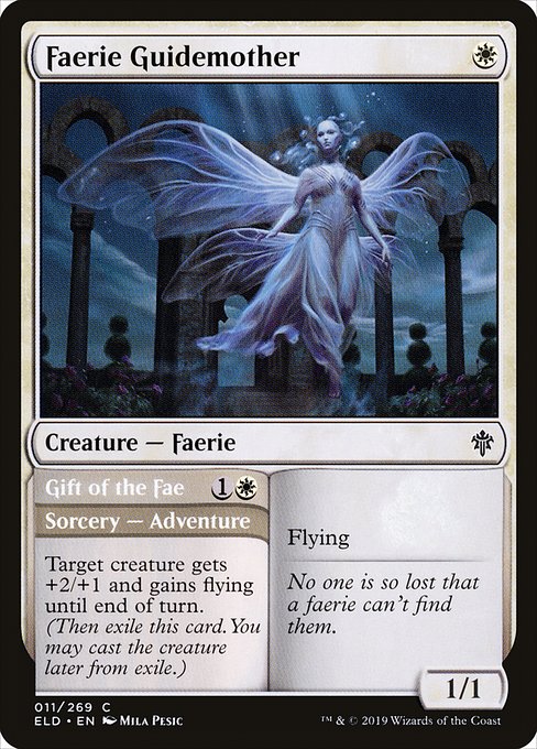 Magic the Gathering Card - Faerie Guidemother // Gift of the Fae - MTG Circle