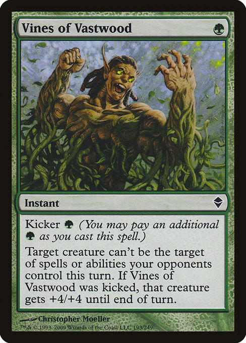 Magic the Gathering Card - Vines of Vastwood - MTG Circle