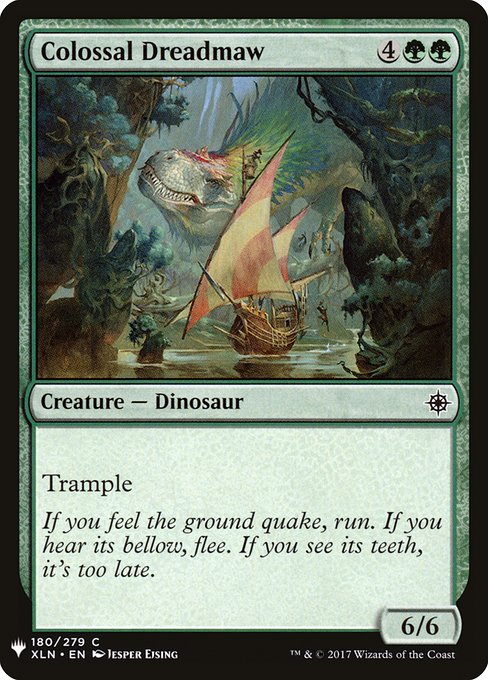 Magic the Gathering Card - Colossal Dreadmaw - MTG Circle