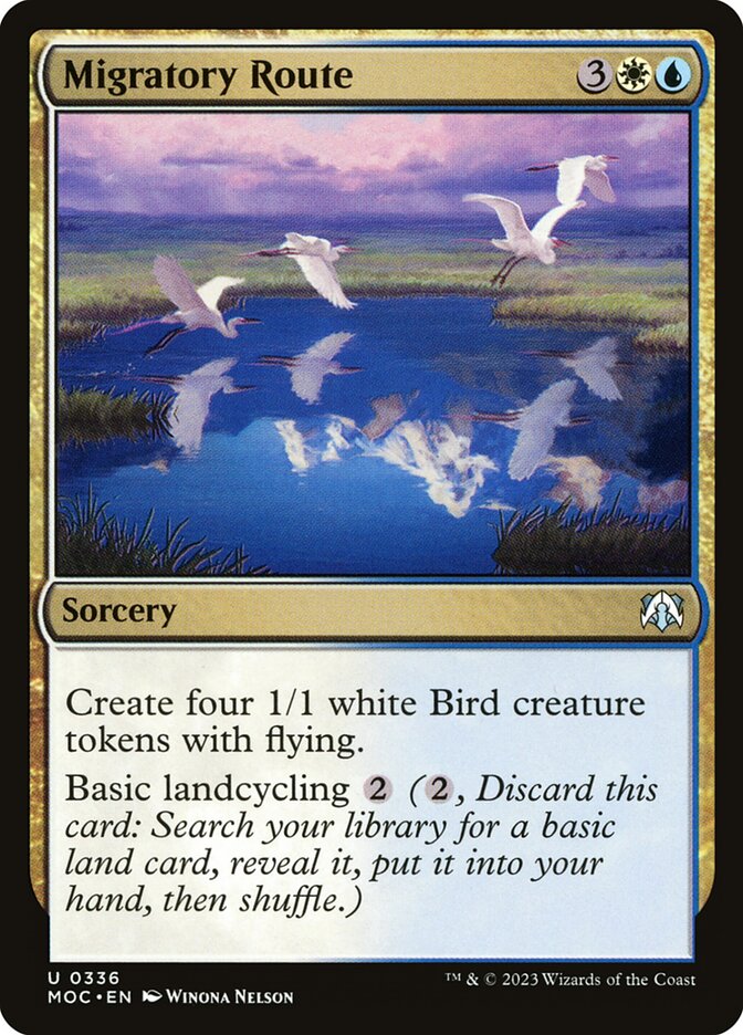 Magic the Gathering Card - Migratory Route - MTG Circle