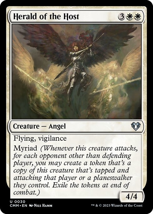 Magic the Gathering Card - Herald of the Host - MTG Circle