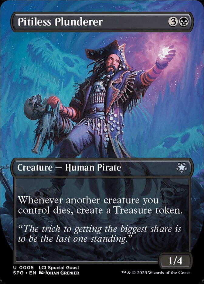 Magic the Gathering Card - Pitiless Plunderer - MTG Circle