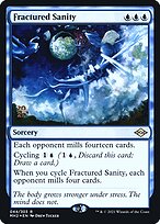 Magic the Gathering Card - Fractured Sanity - MTG Circle