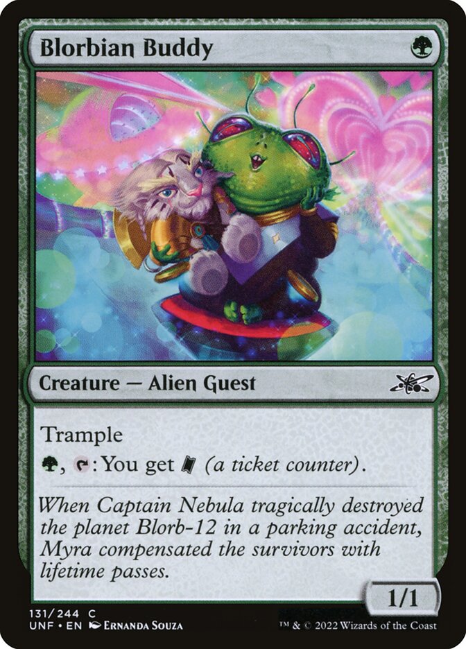 Magic the Gathering Card - Blorbian Buddy - MTG Circle